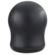 Safco Zenergy Faux Leather Active Swivel Ball Office Chair in Black