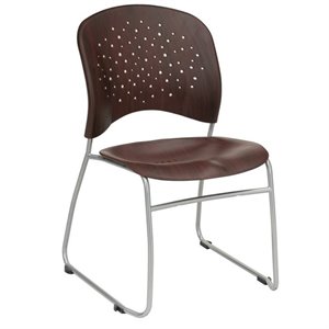 safco round back stacking guest chair 6810