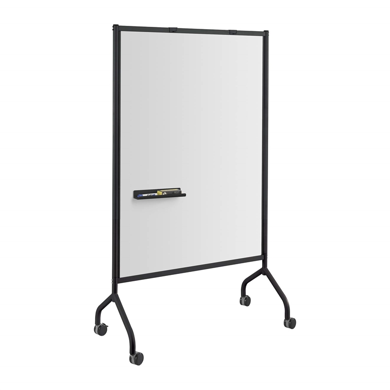 Safco Impromptu Full Whiteboard Screen in Black