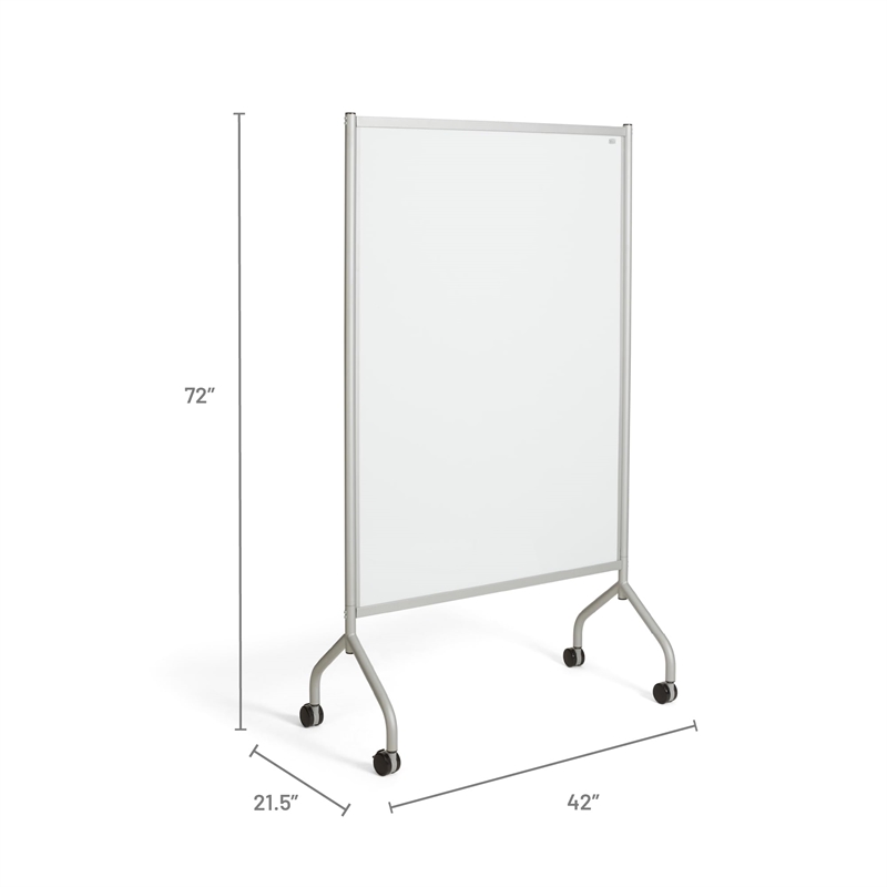 Safco Impromptu Full Whiteboard Screen in Gray