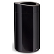 Safco Open Top Receptacle in Black