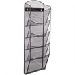 Safco 5-Pocket Black Onyx Magazine Rack