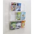 Safco Reveal 9 Plastic Clear Magazine Display