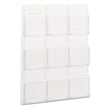 Safco Reveal 9 Plastic Clear Magazine Display