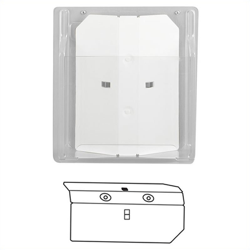 Safco Clear2c 9 Magazine Display