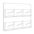 Safco Clear2c 6 Magazine Display