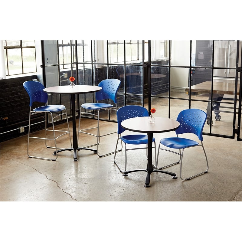 Safco Products Reve Bar Stool in Blue