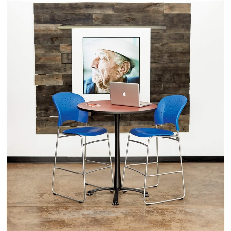Safco Products Reve Bar Stool in Blue
