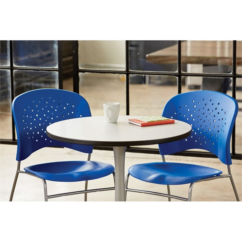 Safco Products Reve Bar Stool in Blue