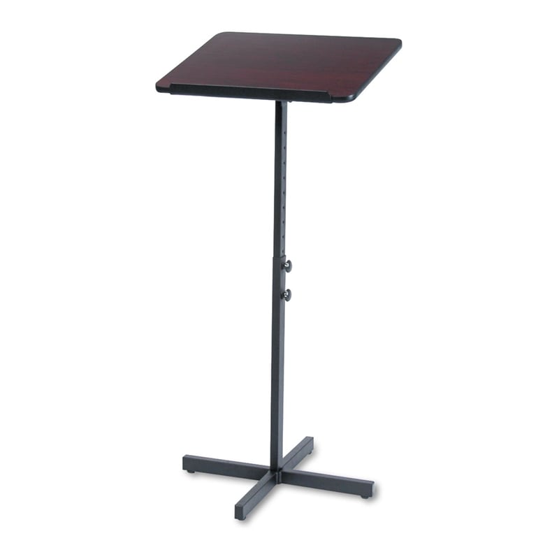 Safco Mahogany Adjustable Lectern