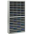 Safco E-Z Stor Grey Mail Organizer -  72 Letter Size Compartments