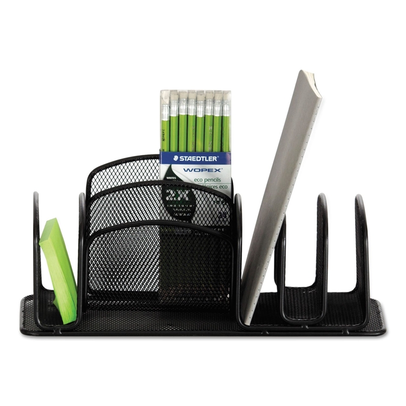 Safco Onyx Deluxe Organizer -  Set of 6