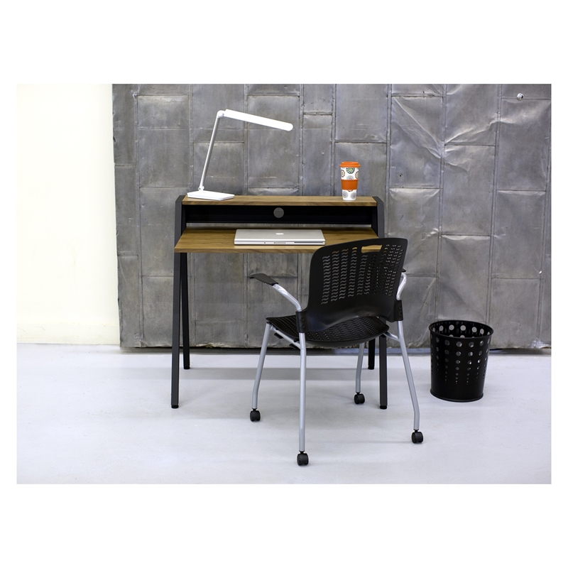 Safco Bubble Wastebasket in Black -  Set of 3