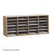3 Piece Set Student Desk with Book Box and File Organizer and Chair