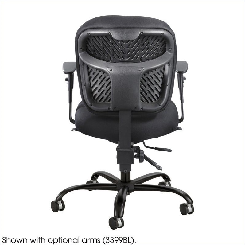 Safco Adjustable Height Workstation with Printer Stand and Task Chair