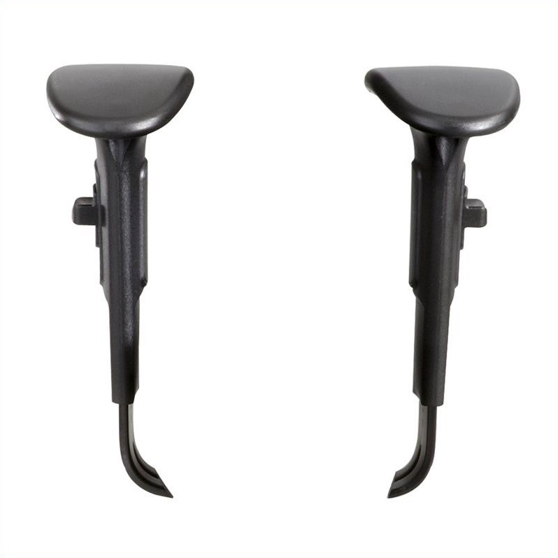 Safco 1 Heavy Duty Stool with Alday Arm Set in Black