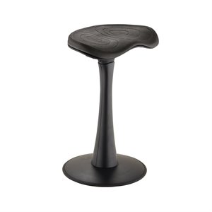 safco products fidget active stool 2272bl foam seat 22h black