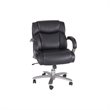 Safco Lineage Big n Tall Mid Back Task  3504BL 350 lb CapacityBlack