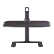 Safco Products Stance Height Adjustable Laptop Stand 2180 Black