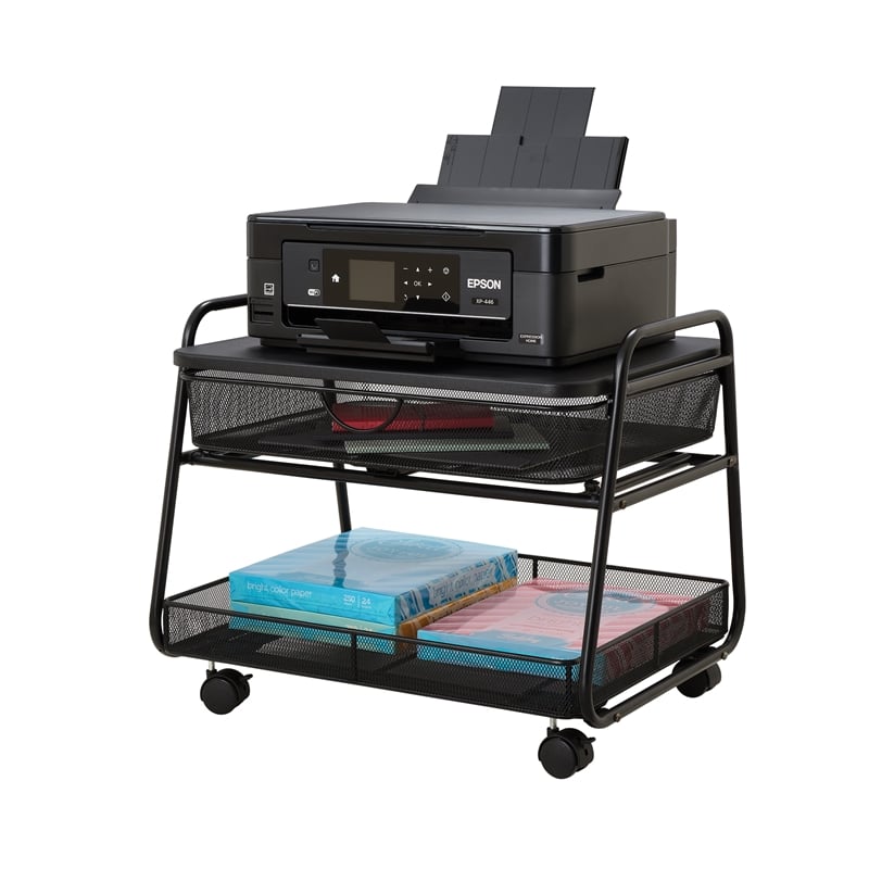 Safco Products Onyx Under Desk Machine Stand 5208