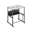 Safco Products AlphaBetter Adjustable Height Desk 1203GR