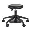 Safco Products Foot Pedal Lab Stool 3437BL Black Vinyl