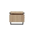 Mirella Free Standing Desk BBB-BF in Sand Dune