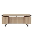Mirella Free Standing Desk BBB-BF in Sand Dune