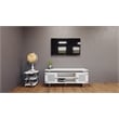 Mirella 3 Shelf Bookshelf in White Ash