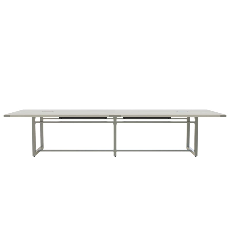 Mirella Conference Table Sitting Height - 12' White Ash