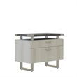 Mirella Lateral File in Stone Gray