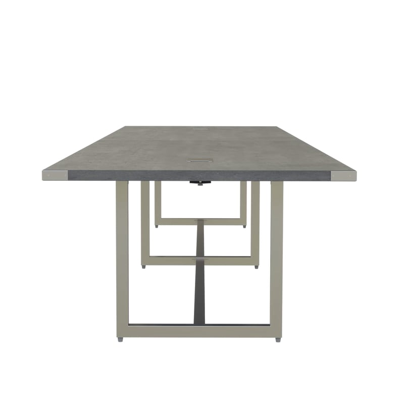 Mirella Conference Table Sitting Height - 16' Stone Gray