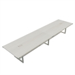Mirella Conference Table Sitting Height - 16' White Ash