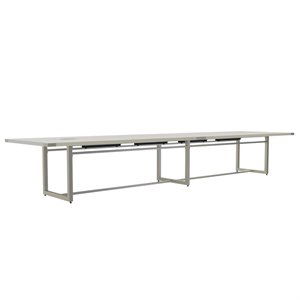mirella conference table sitting height - 16' white ash