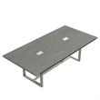 Mirella Conference Table Sitting Height - 8' Stone Gray