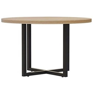 Safco Mirella 42&quot Round Conference Table in Sand Dune