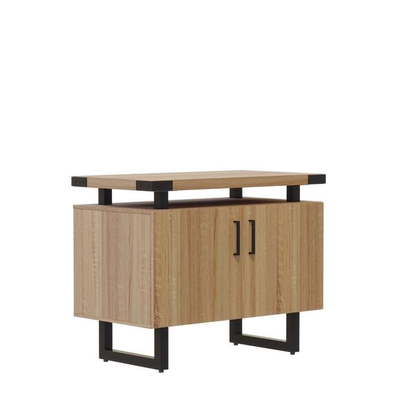 Mirella Storage Cabinet in Sand Dune