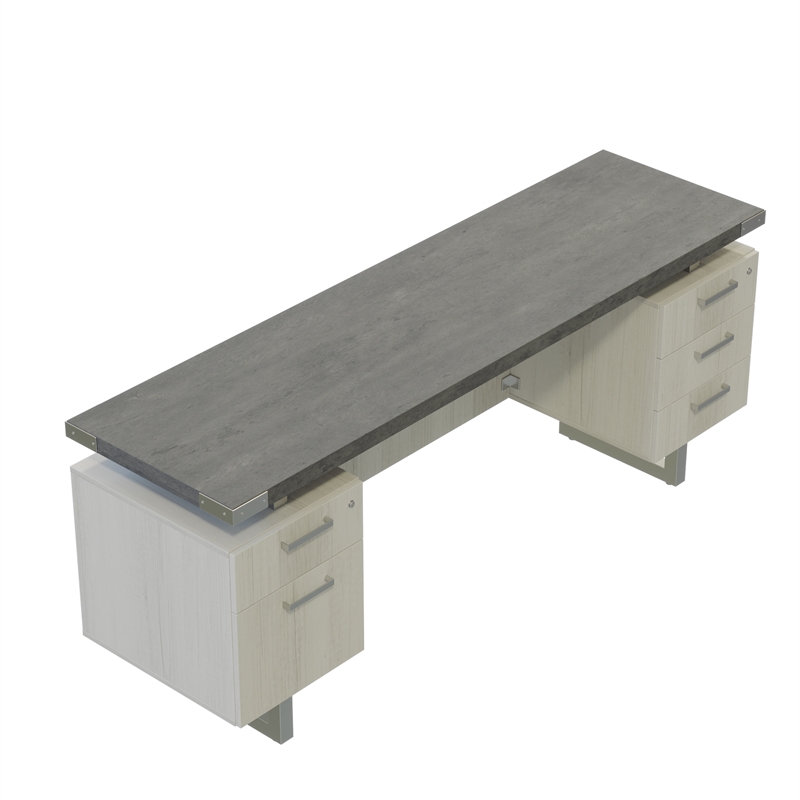 Mirella Free Standing Credenza BBB-BF in Stone Gray