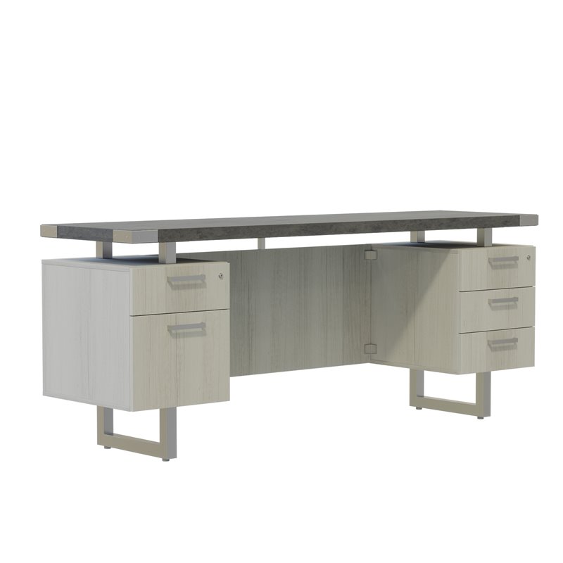 Mirella Free Standing Credenza BBB-BF in Stone Gray