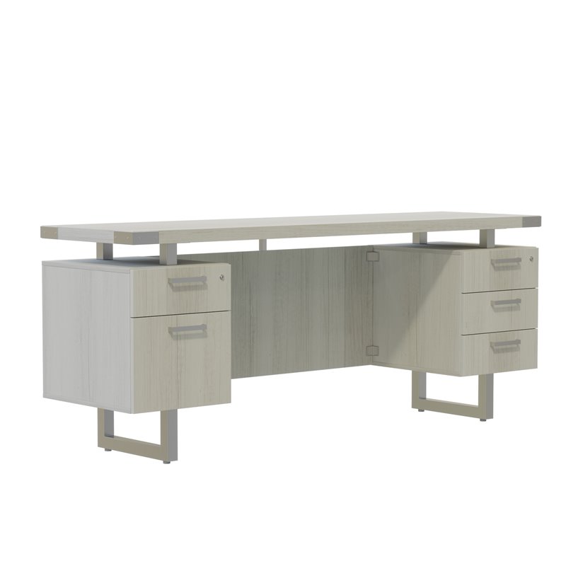 Mirella Free Standing Credenza BBB-BF in White Ash