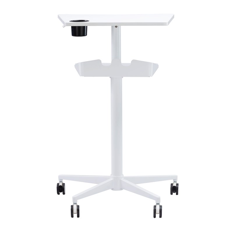 Safco Products 1944 VUM Pneumatic Height-Adjustable Stand-Up Mobile Workstation