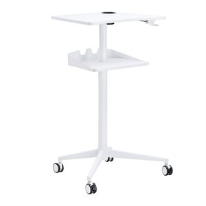 safco products 1944 vum pneumatic height-adjustable stand-up mobile workstation