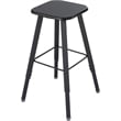 Safco AlphaBetter Student Adjustable Height Stool with Black Seat