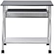 Safco Eastwinds Argo Mobile Metal Computer Cart in Black Anthracite