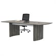 Safco Medina 8' Conference Table in Gray Steel