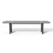 Safco Medina 10' Conference Table in Gray Steel