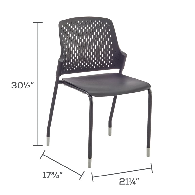 Next Stack Chairs(4) in Black - 19.75