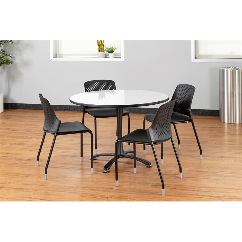 Next Stack Chairs(4) in Black - 19.75