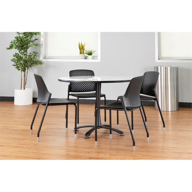 Next Stack Chairs(4) in Black - 19.75