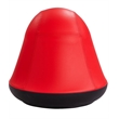 Safco Active Vinyl Upholstered Swivel Pump Ball Chair in Red